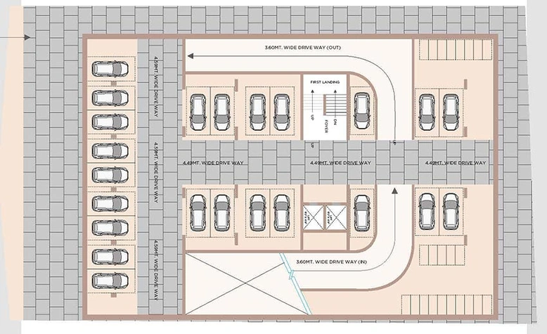 Master Plan of Arihant Nandini Heights in Paldi, Ahmedabad - Image 226575