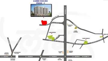 Location of Laabh Enclave - Image 226882