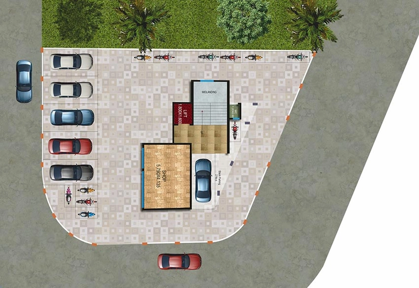 Master Plan of Aarya Eminence in Pratap Nagar, Nagpur - Image 226772
