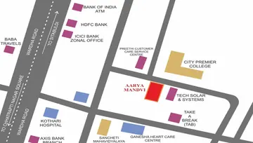 Location of Aarya Mandvi - Image 226777