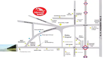 Location of Nirmal Sankul - Image 226877
