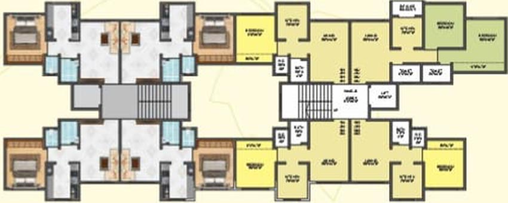 Floor Plan of Vinay Gardens in Saphale West, Palghar - Image 226931