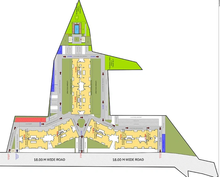 Master Plan of Destination Mangalam City in Charholi, Pune - Image 226944