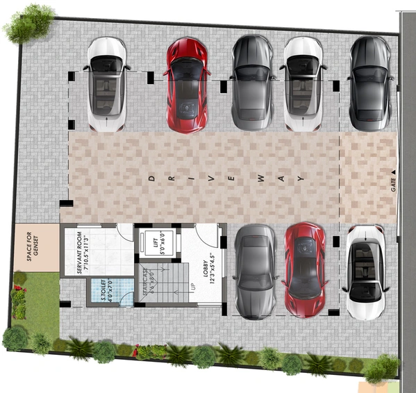 Master Plan of Kcee Vilva in T Nagar, Chennai - Image 227077