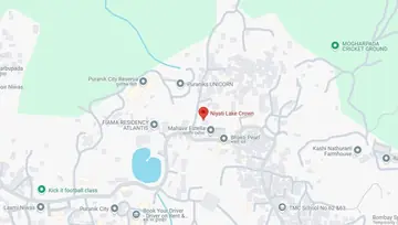 Location of Shree Swami Niyati Lake Crown - Image 227211
