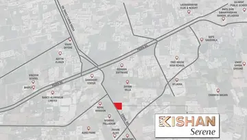 Location of Kishan Serene - Image 227640