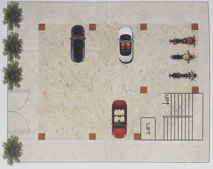 Master Plan of Kalash Apartment in Koradi Road, Nagpur - Image 227787