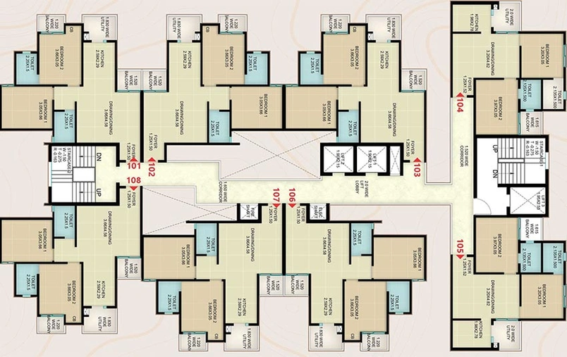 Floor Plan of Swastik Ved Vidhi in Besa, Nagpur - Image 227829