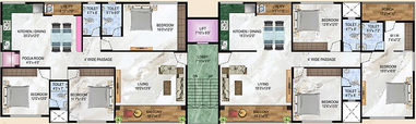 Floor Plan of Shree Govind Residency in Wadala Gaon, Nashik - Image 230205