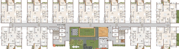 Floor Plan of KSR 2getherments in Miyapur, Hyderabad - Image 230351