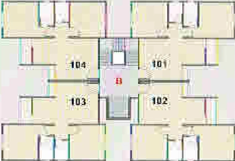 Floor Plan of The Arrows in Bhayli, Vadodara - Image 233097
