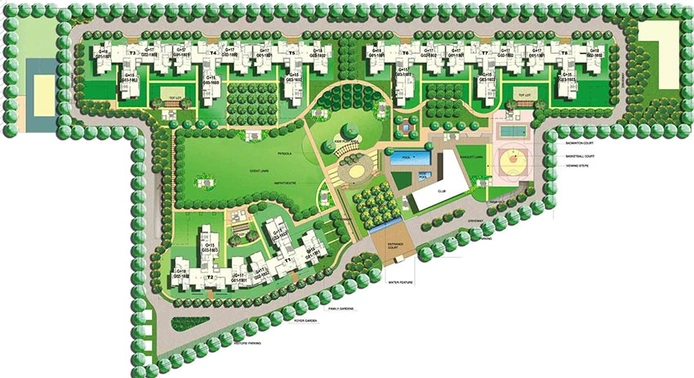 Master Plan of Unitech Escape Nirvana County in Sector 50, Gurgaon - Image 232948