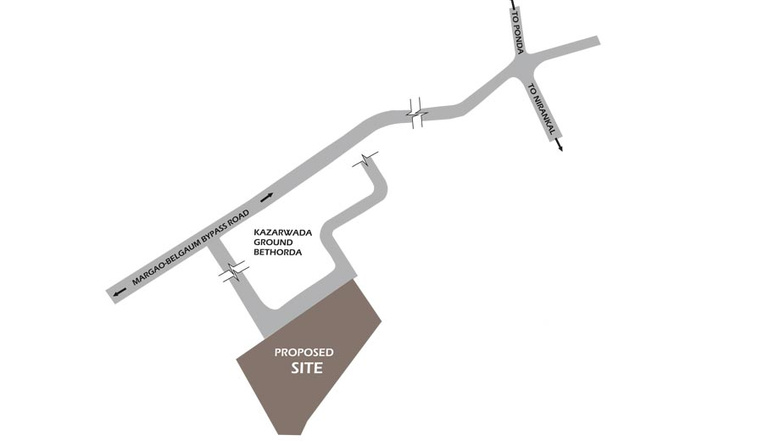 Floor Plan of Siddhanath Residency in Ponda, Goa - Image 235628