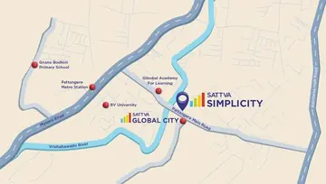 Location of Sattva Simplicity - Image 238760