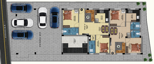 Master Plan of MP Amber in Anakaputhur, Chennai - Image 239800
