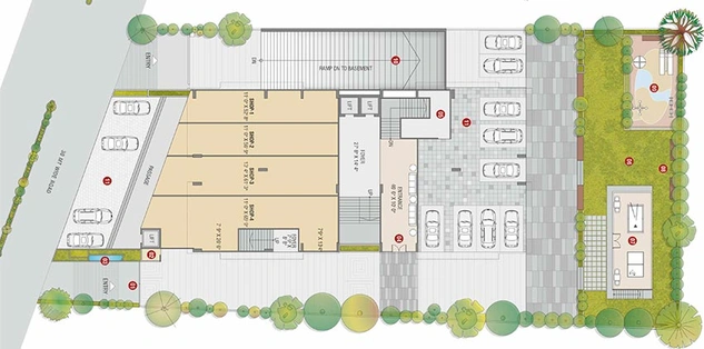 Master Plan of Zirrcon Anuvrat Abode in Motera, Ahmedabad - Image 240110