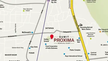 Location of Sumit Proxima - Image 240612