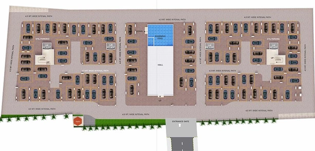 Master Plan of Shriniwasa Royal Dream City 2 in Manish Nagar, Nagpur - Image 241835