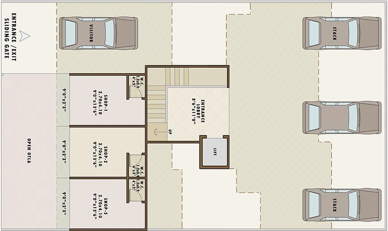 Master Plan of Vibrant Ved Home in Panvel, Navi Mumbai - Image 242157