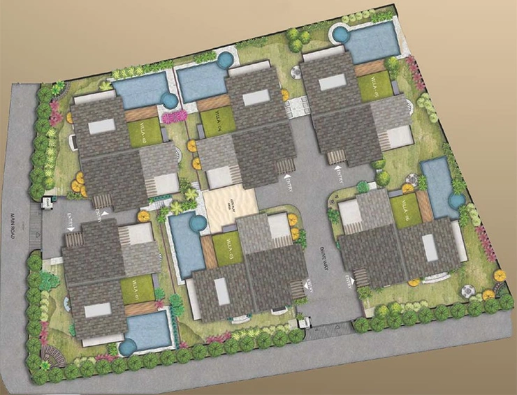 Master Plan of Zaramount Casa Havana in Moira, Goa - Image 242710