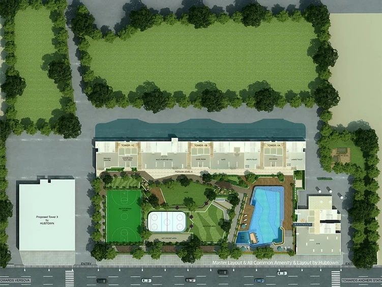 Master Plan of Adcore Westwood in Andheri West, Mumbai - Image 242736