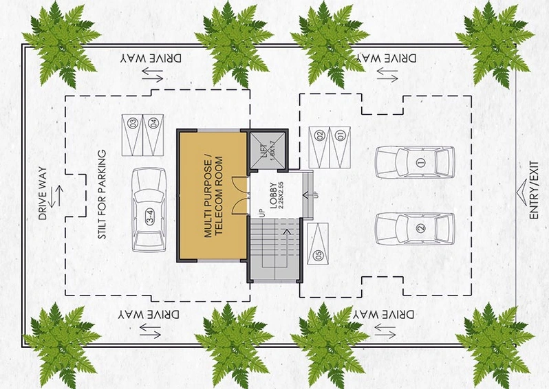 Master Plan of Falcon Casa One in Dronagiri, Navi Mumbai - Image 242746