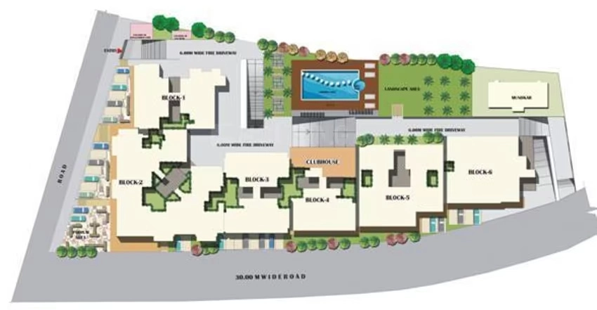 Master Plan of Kurtarkar Landmark in Margao, Goa - Image 339470
