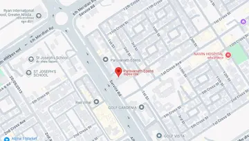 Location of Parsvnath Edens - Image 246106