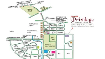Location of Parsvnath Privilege Phase 3 - Image 246155