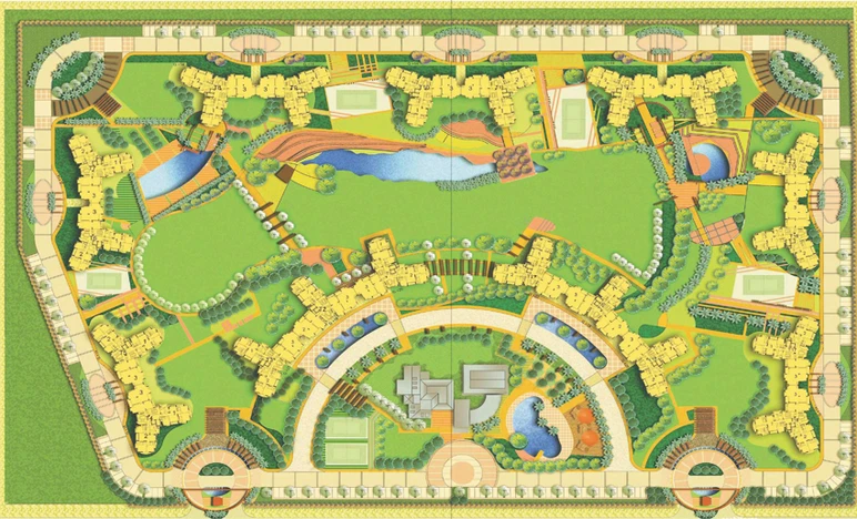 Master Plan of Parsvnath Privilege Phase 3 in Pi I & II, Greater Noida - Image 246156
