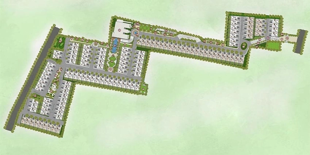 Master Plan of Surya Valencia in Yelahanka, Bangalore - Image 245227