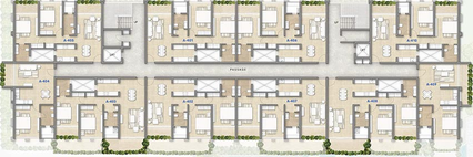 Floor Plan of Rio Royale Phase 2 in Candolim, Goa - Image 248182