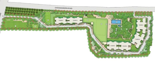 Master Plan of Lodha Hosa Road in HSR Layout, Bangalore - Image 248312
