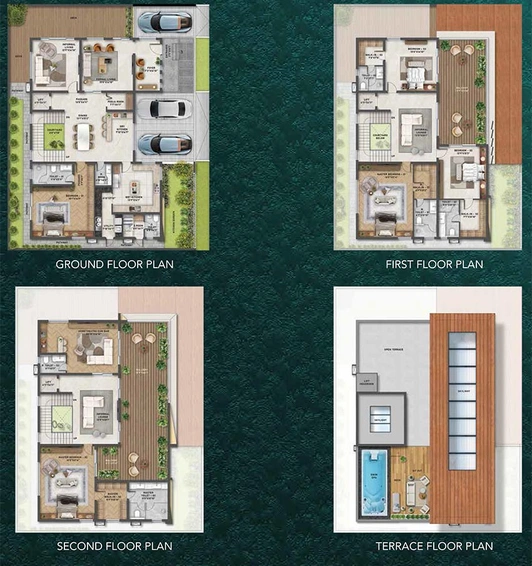 5 BHK House/Villa in Cybercity Villa Verde in Hitech City, Hyderabad - Image 848208