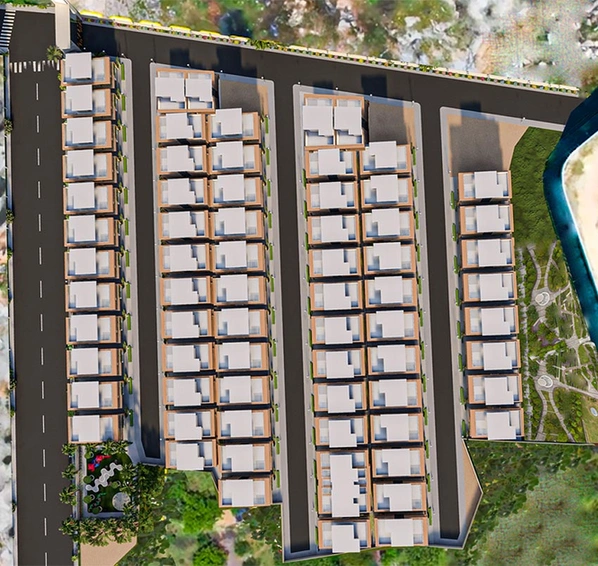 Master Plan of S Cube Lakeside Manor in Shamirpet, Hyderabad - Image 257710