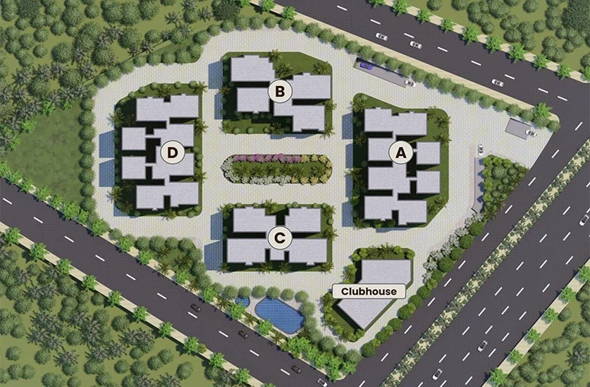 Master Plan of Ramky Rajender Nagar in Rajendra Nagar, Hyderabad - Image 257887