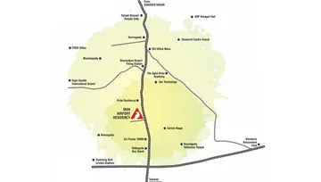 Location of Man Airport Residency - Image 257987