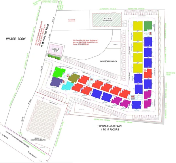 Master Plan of Alliance Jewel Of Chennai in Madhavaram, Chennai - Image 258260