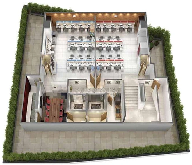 Floor Plan of Ajmera Summit in Santacruz East, Mumbai - Image 264428