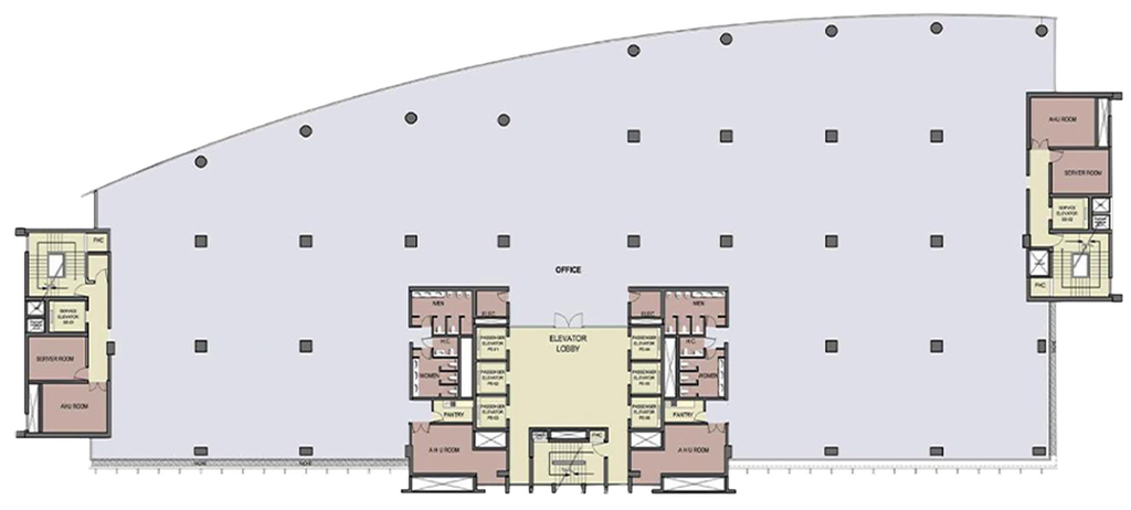 Floor Plan of Lodha Excelus in Mahalaxmi, Mumbai - Image 278313