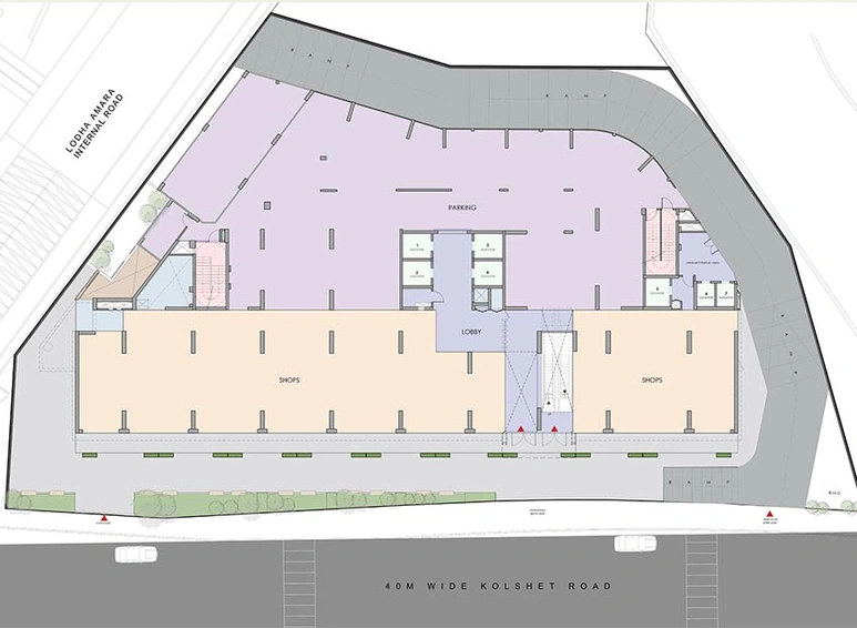 Master Plan of Lodha Signet Thane in Thane West, Thane - Image 265316