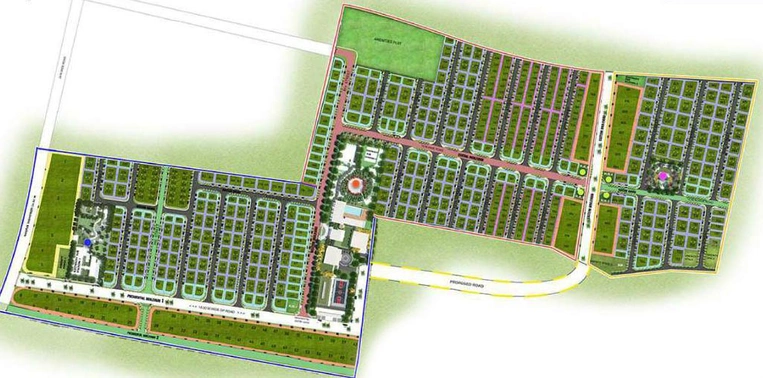 Master Plan of Godrej Orchard Estate in Besa, Nagpur - Image 274970