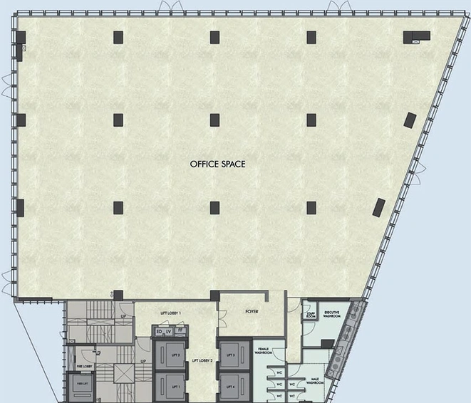 Floor Plan of Kalpataru Infinia in Santacruz East, Mumbai - Image 265325