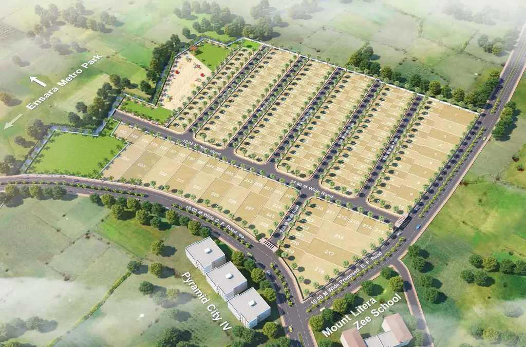 Master Plan of Oshian Super City 1 in Besa, Nagpur - Image 275373