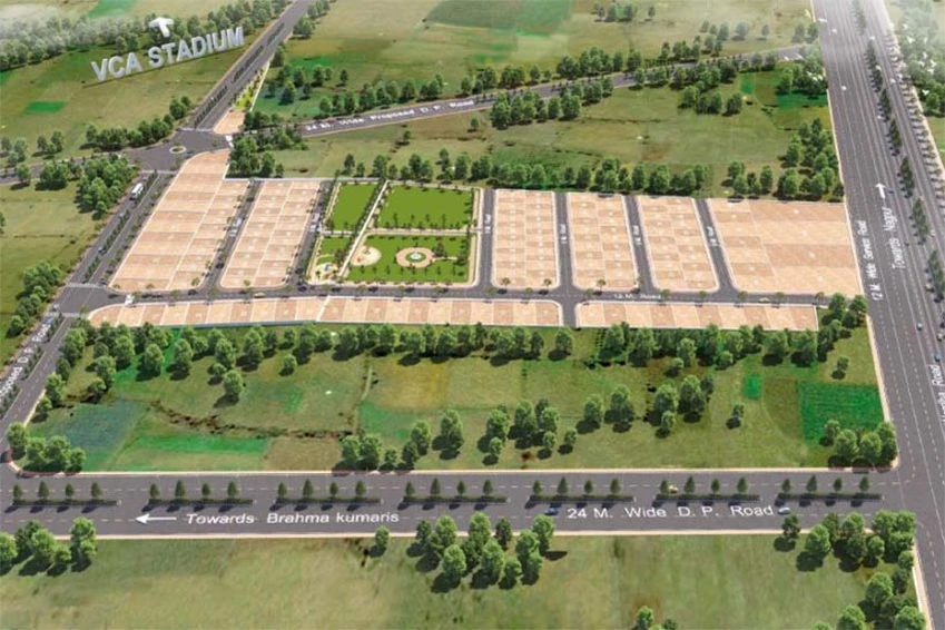 Master Plan of Oshian Highway Radiance in Jamtha, Nagpur - Image 275010