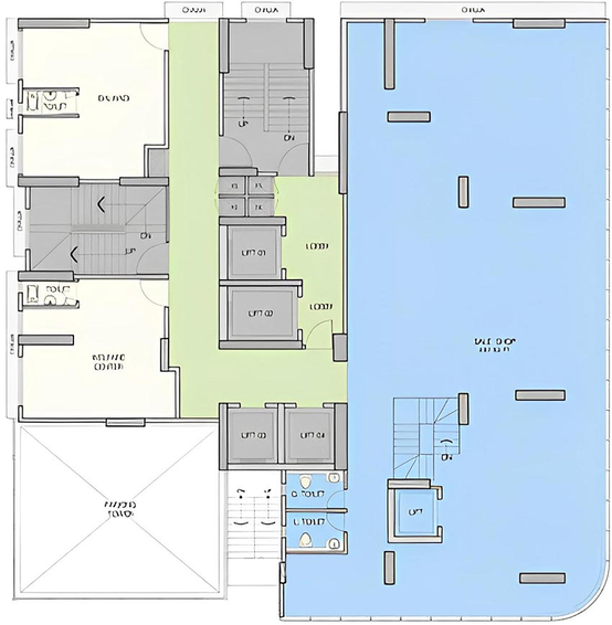 Floor Plan of Commercial Ruparel Zion in Sion East, Mumbai - Image 265902