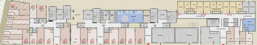 Floor Plan of Commercial Ruparel Crest in Kurla East, Mumbai - Image 270667