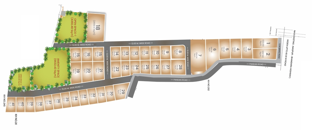 Master Plan of Mukunda Karmabhoomi in Mahalgaon, Nagpur - Image 339166