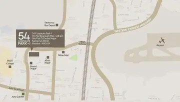 Location of HDIL 54 Corporate Park - Image 264898