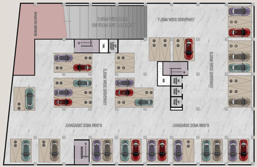 Master Plan of HDIL 54 Corporate Park in Santacruz West, Mumbai - Image 264902